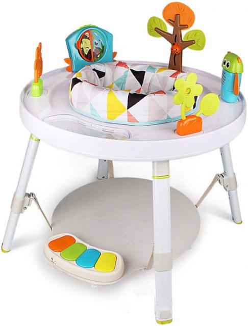 Walker Baby Baby multifunción Fitness Frame niña niño Anti-o-Leg Jump Silla 3-Stage Activity Center