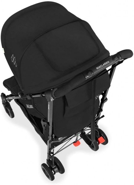 Maclaren Quest arc Silla de paseo - ligero, manillar unido, para recién nacidos hasta los 25kg, Asiento multiposición, suspensión en las 4 ruedas, Negro